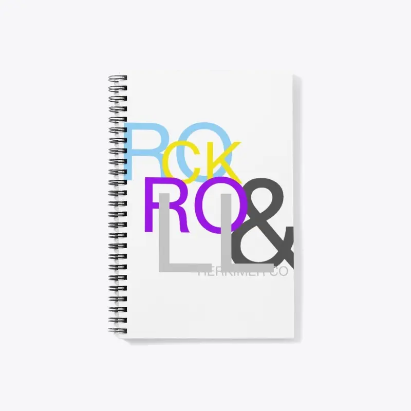 Rock & Roll Color Logo